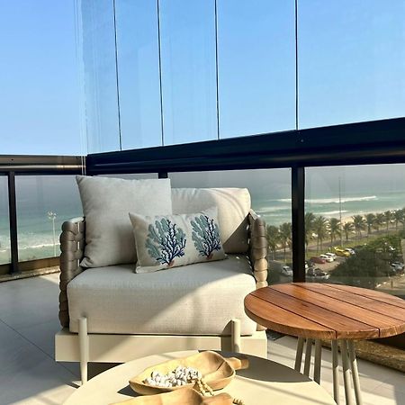 Lindo Apto No Melhor Lugar Da Barra Da Tijuca! Com Uma Vista De Tirar O Folego, Frente Para O Mar! Totalmente Equipado E Decorado Ao Lado Dos Melhores Hoteis E Quiosques Da Barra! Portaria 24H, Piscina, Sauna, Jacuzzi, Academia, Garagem, Wi-Fi, Lavan 里约热内卢 外观 照片