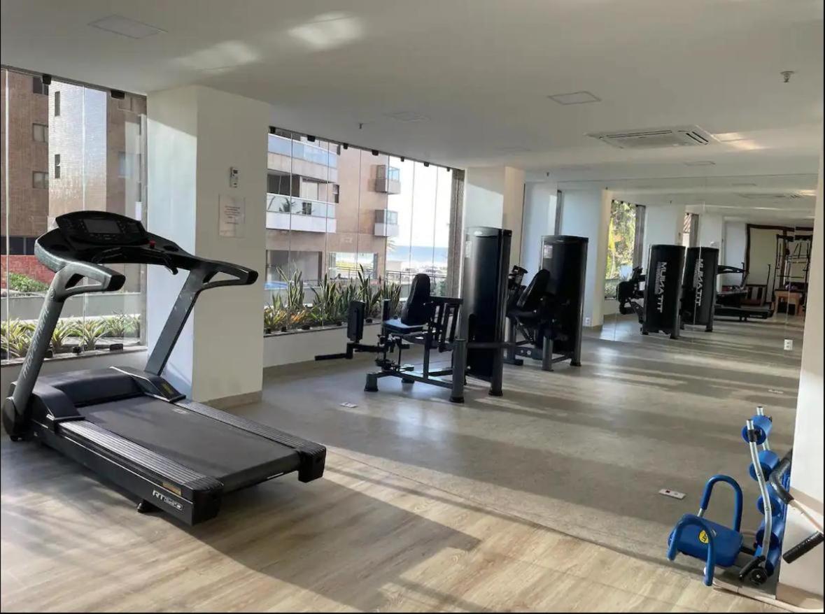Lindo Apto No Melhor Lugar Da Barra Da Tijuca! Com Uma Vista De Tirar O Folego, Frente Para O Mar! Totalmente Equipado E Decorado Ao Lado Dos Melhores Hoteis E Quiosques Da Barra! Portaria 24H, Piscina, Sauna, Jacuzzi, Academia, Garagem, Wi-Fi, Lavan 里约热内卢 外观 照片