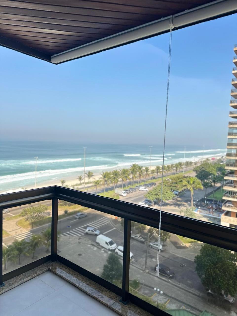Lindo Apto No Melhor Lugar Da Barra Da Tijuca! Com Uma Vista De Tirar O Folego, Frente Para O Mar! Totalmente Equipado E Decorado Ao Lado Dos Melhores Hoteis E Quiosques Da Barra! Portaria 24H, Piscina, Sauna, Jacuzzi, Academia, Garagem, Wi-Fi, Lavan 里约热内卢 外观 照片