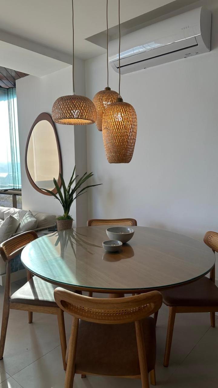 Lindo Apto No Melhor Lugar Da Barra Da Tijuca! Com Uma Vista De Tirar O Folego, Frente Para O Mar! Totalmente Equipado E Decorado Ao Lado Dos Melhores Hoteis E Quiosques Da Barra! Portaria 24H, Piscina, Sauna, Jacuzzi, Academia, Garagem, Wi-Fi, Lavan 里约热内卢 外观 照片